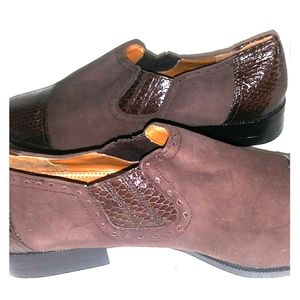 Loafers by Stacy Adams,Charlie Brown Suede coat.